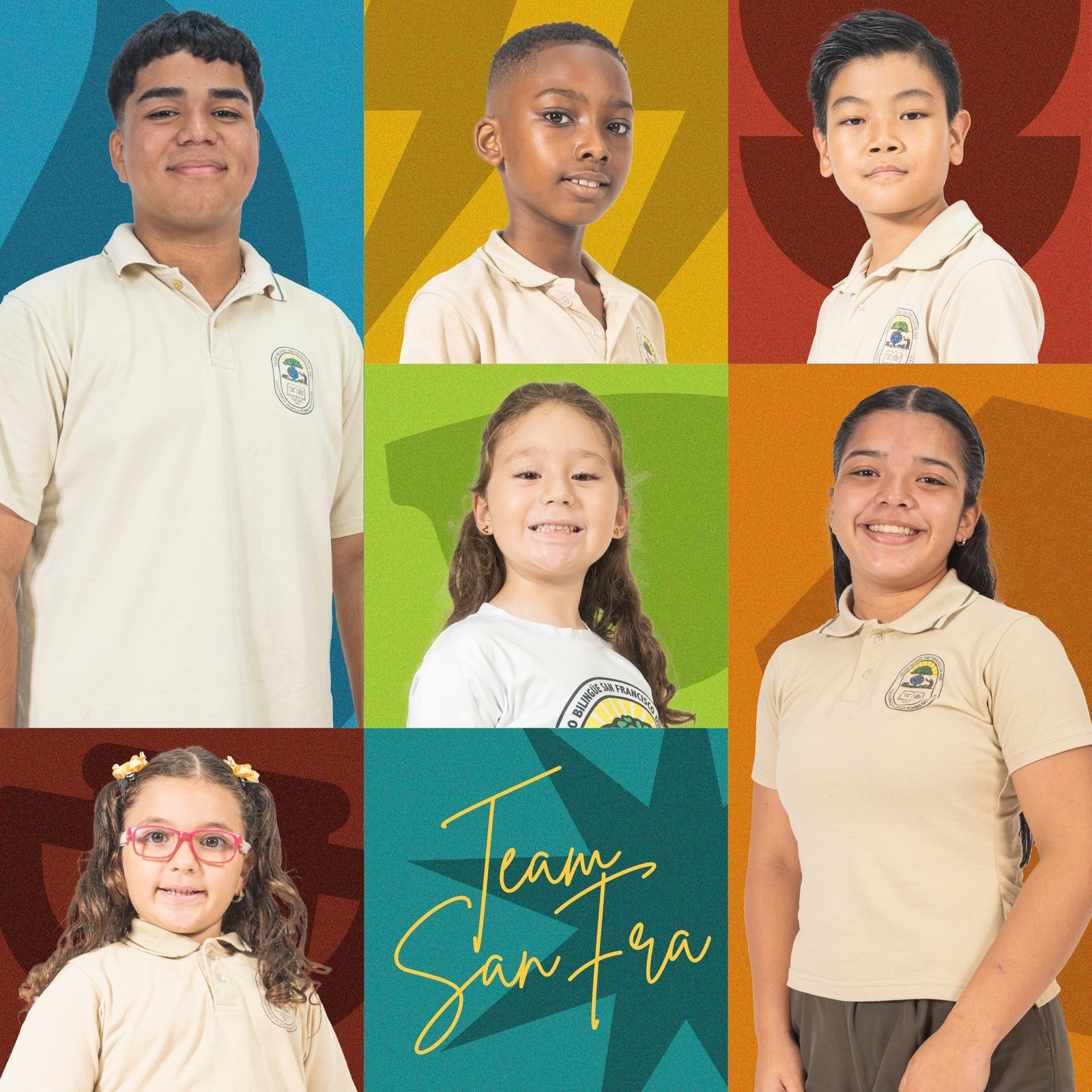 Estudiantes en el colegio